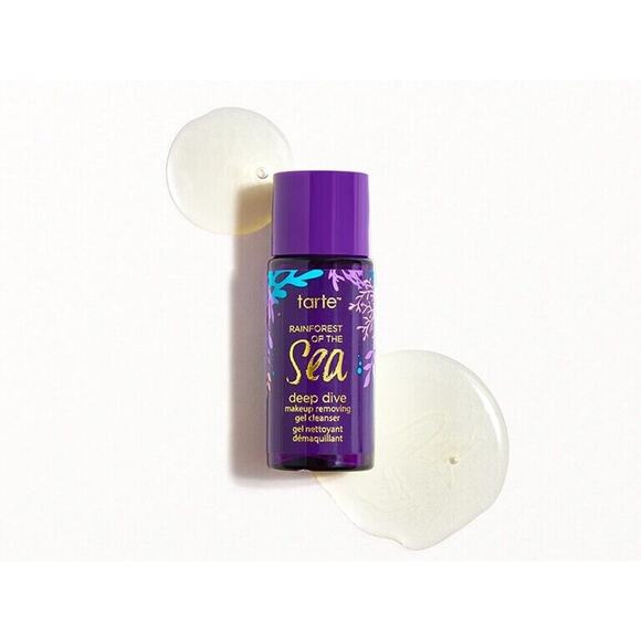 Tarte Rainforest Of The Sea Deep Dive Cleansing Gel 0.25oz New Travel Size - Picture 1 of 7